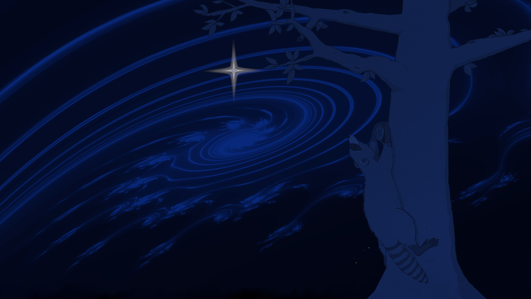 2604 raccoon - Lubuntu 26.04 Wallpapers - Official LXQt Collection