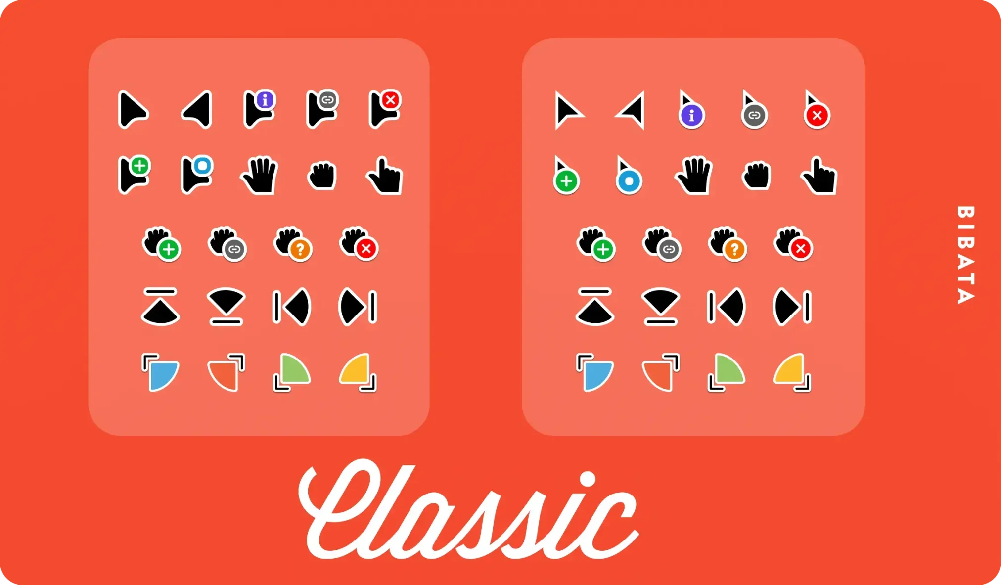 Bibata cursor classic screenshot - 22 Best Mouse Cursor Themes for Ubuntu in 2026
