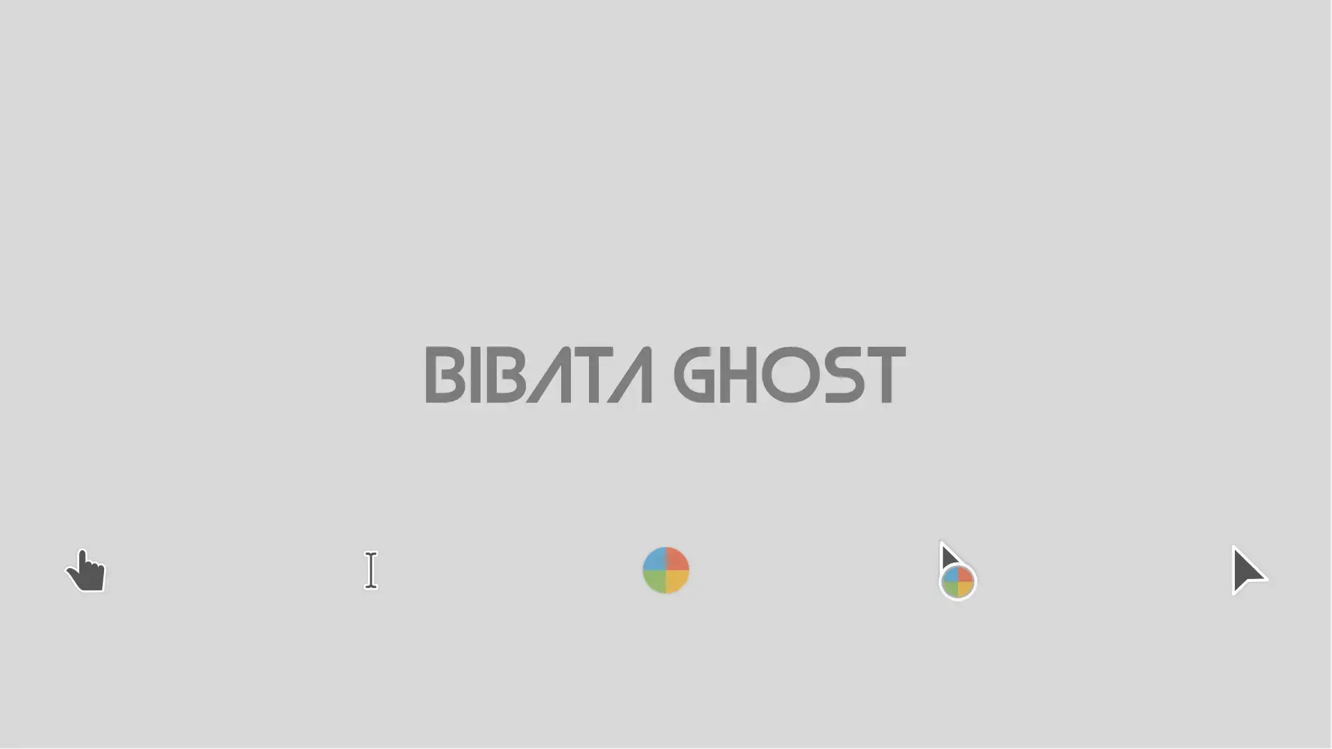 Bibata translucent screenshot - 22 Best Mouse Cursor Themes for Ubuntu in 2026