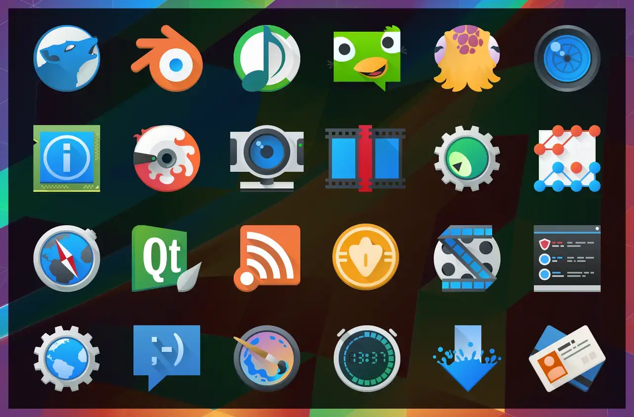 Breeze kde icon screenshot - 20 Best Icon Themes for Ubuntu in 2026