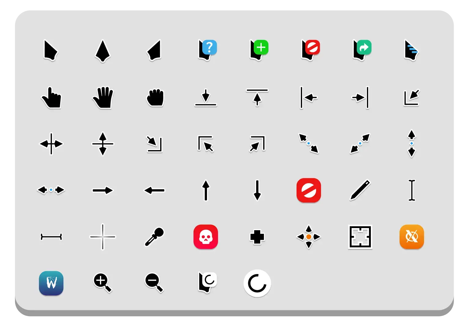 Breezex cursor screenshot - 22 Best Mouse Cursor Themes for Ubuntu in 2026