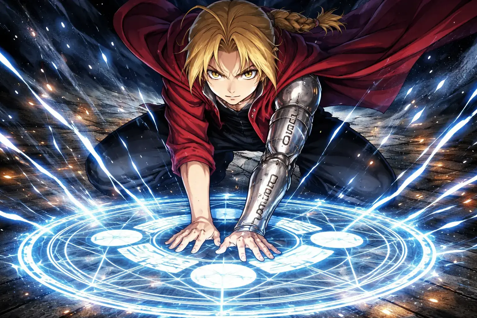 Edward elric invokes ubuntu power - Anime Ubuntu Wallpapers in HD and 4K