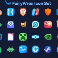 Fairywren icon screenshot