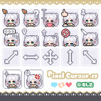 Frieren animated cursor screenshot