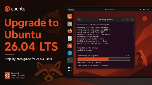 How to upgrade to 26.04 lts cover - Upgrade to Ubuntu 26.04 LTS - Complete Guide for 24.04 Users