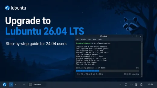 How to upgrade to lubuntu 26 04 lts cover - How to upgrade to Lubuntu 26.04 LTS - Complete Guide for 24.04 Users