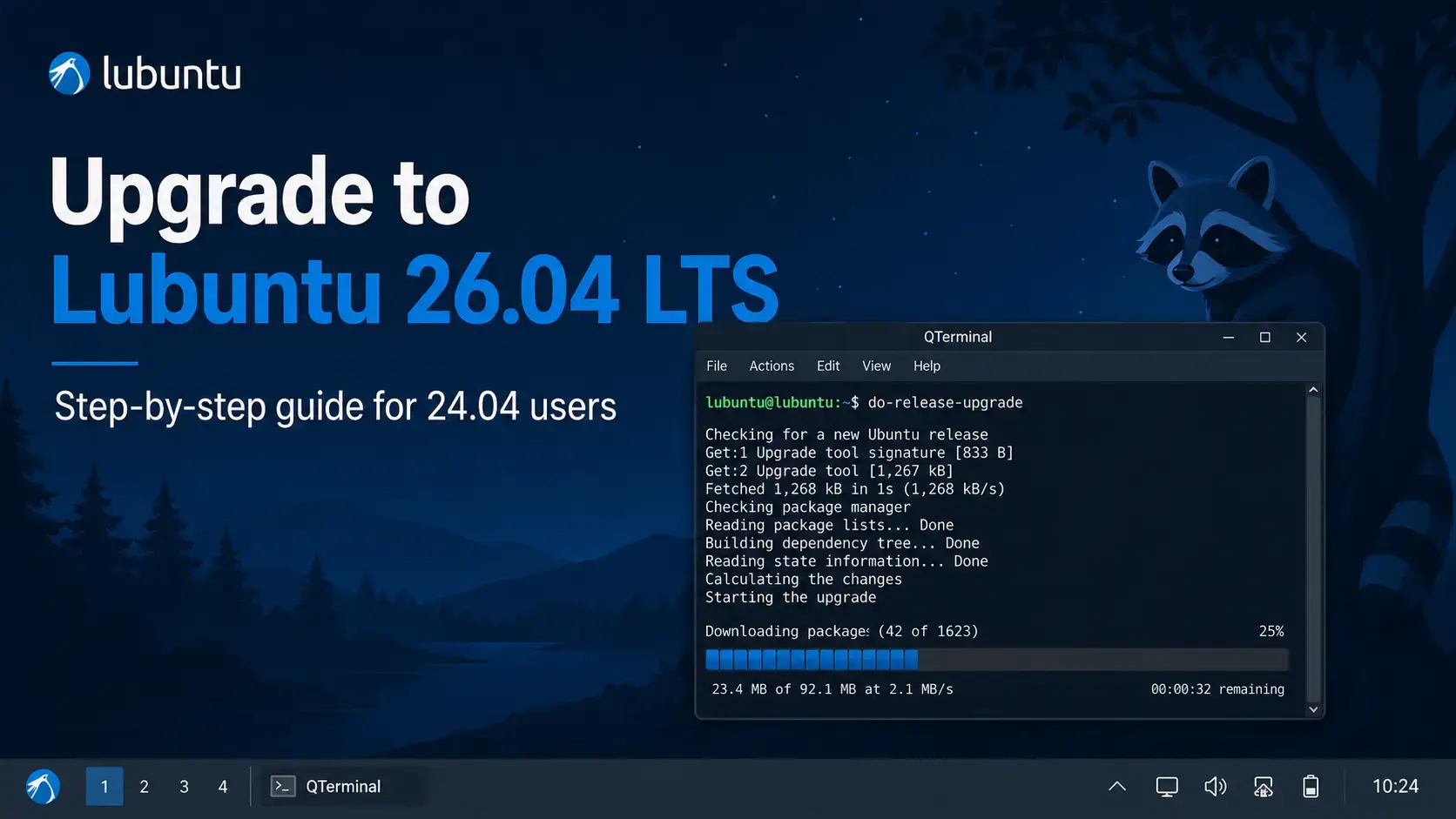 How to upgrade to lubuntu 26 04 lts cover - How to upgrade to Lubuntu 26.04 LTS - Complete Guide for 24.04 Users