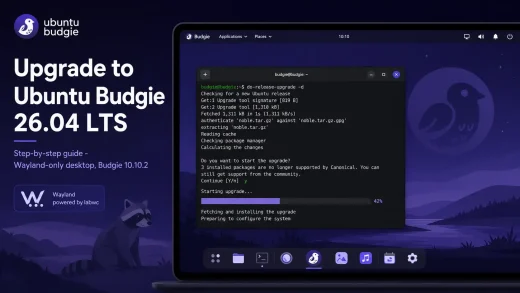 How to upgrade to ubuntu budgie 26 04 lts cover - How to upgrade to Ubuntu Budgie 26.04 LTS - Complete Guide for 24.04 Users