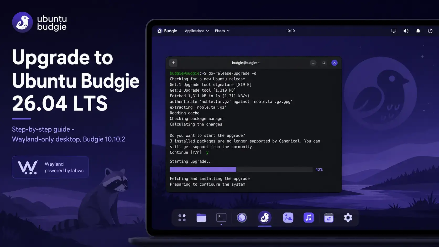 How to upgrade to ubuntu budgie 26 04 lts cover - How to upgrade to Ubuntu Budgie 26.04 LTS - Complete Guide for 24.04 Users