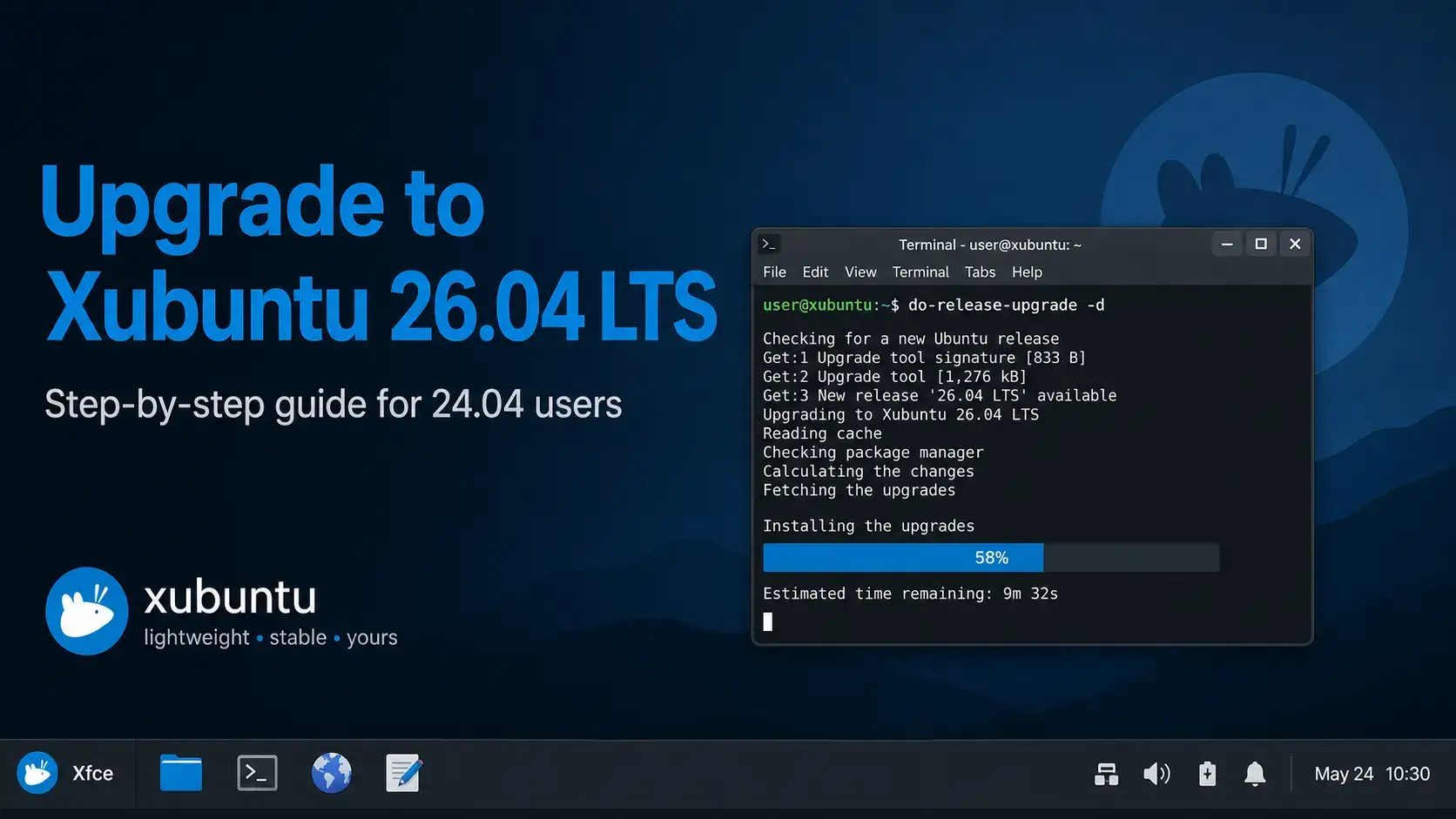Upgrade to Xubuntu 26.04 LTS: Step-by-Step Guide