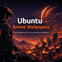 Linux anime backgrounds header