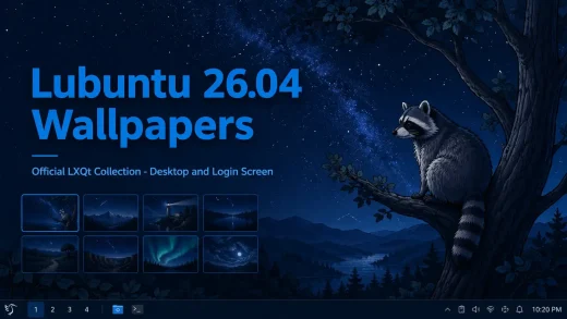 Lubuntu 26 04 lts backgrounds cover - Lubuntu 26.04 Wallpapers - Official LXQt Collection