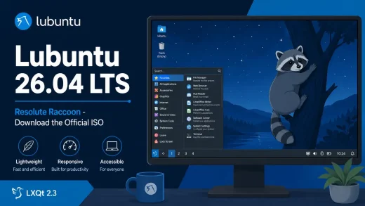 Lubuntu 26 04 lts iso cover
