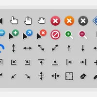 Moga cursor screenshot