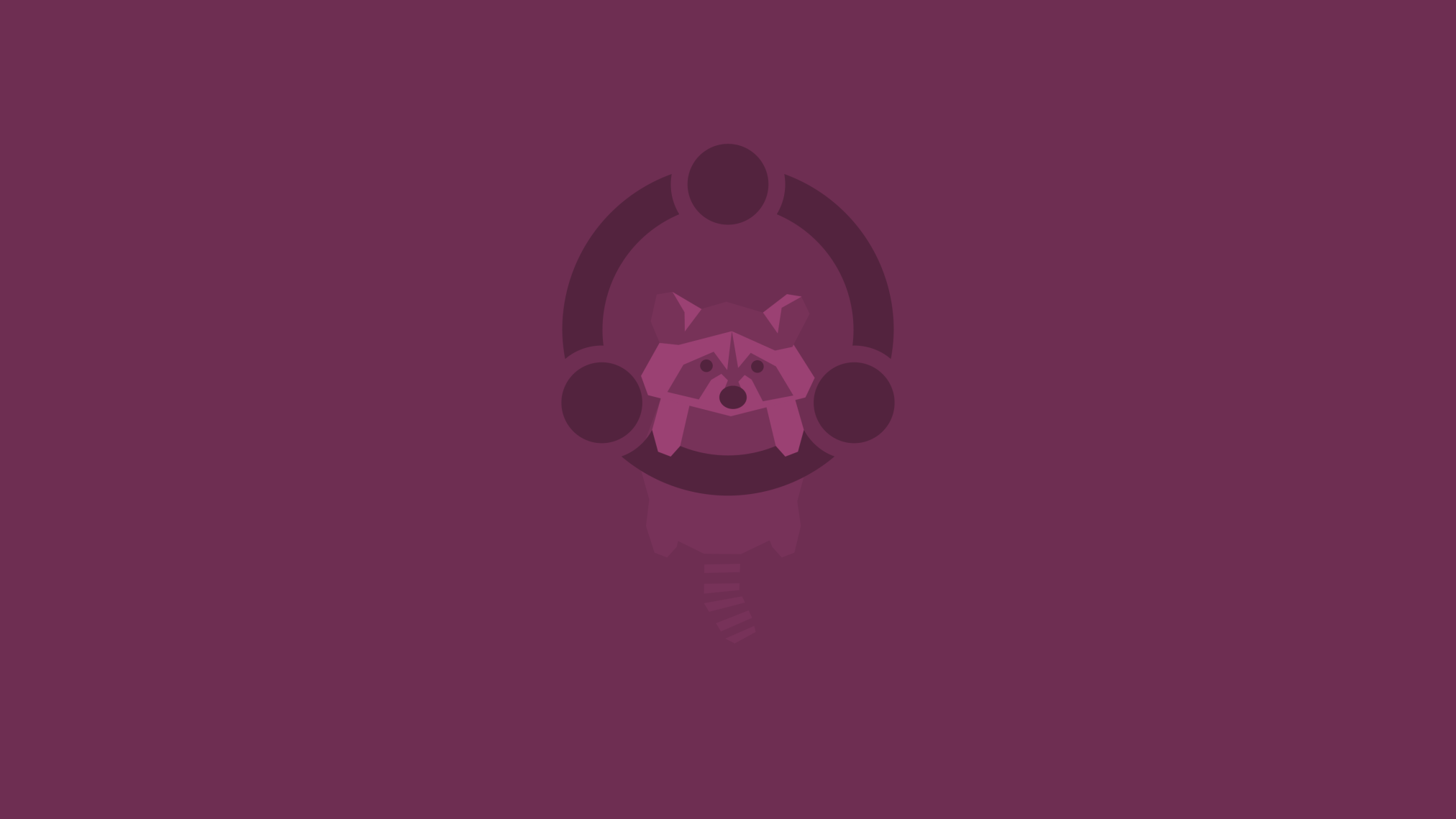 Purple raccoon - Ubuntu 26.04 Wallpapers - Official Resolute Raccoon Collection