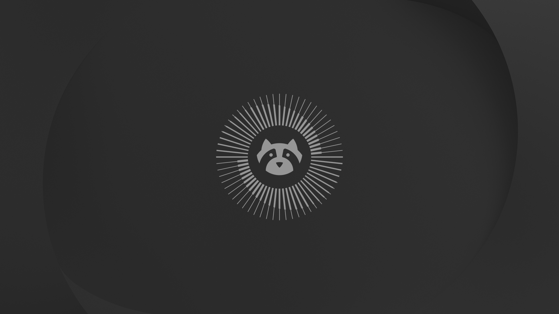 Resolute raccoon wallpaper dark 1920x1080 - Ubuntu 26.04 Wallpapers - Official Resolute Raccoon Collection