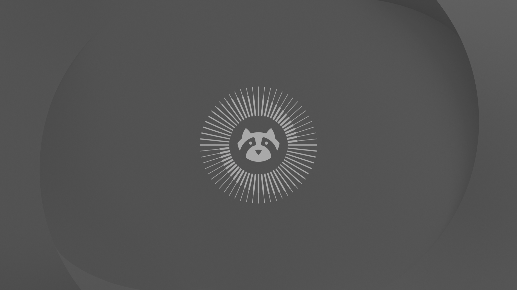 Resolute raccoon wallpaper dimmed 2560x1440 - Ubuntu 26.04 Wallpapers - Official Resolute Raccoon Collection