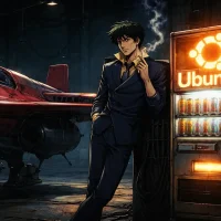 Spike spiegel at the spaceport hangar - Anime Ubuntu Wallpapers in HD and 4K