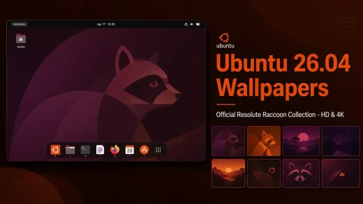 Ubuntu 26.04 backgrounds cover - Ubuntu 26.04 Wallpapers - Official Resolute Raccoon Collection
