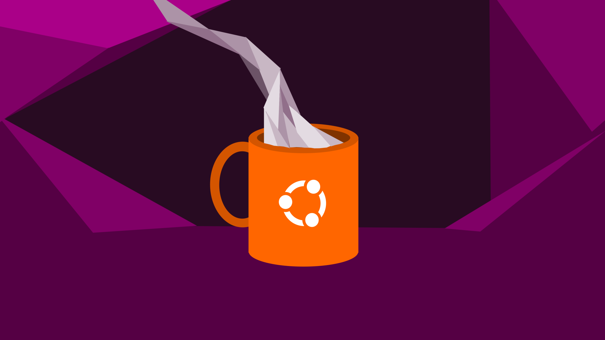 Ubuntu coffee mug light - Ubuntu 26.04 Wallpapers - Official Resolute Raccoon Collection