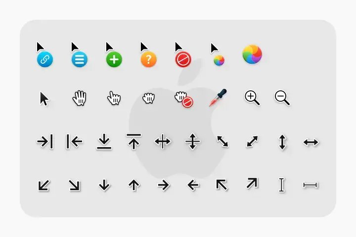 Whitesur cursors screenshot - 22 Best Mouse Cursor Themes for Ubuntu in 2026