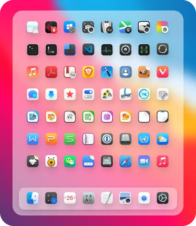 Whitesur icon screenshot - 20 Best Icon Themes for Ubuntu in 2026