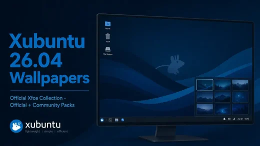 Xubuntu 26 04 lts backgrounds cover - Xubuntu 26.04 Wallpapers, Official Xfce Collection