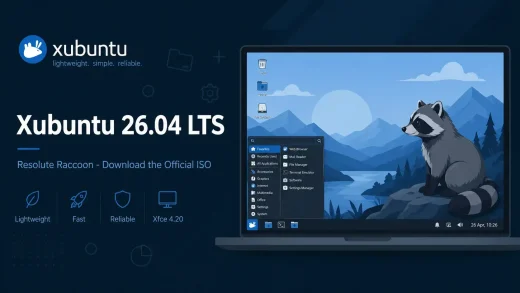 Xubuntu 26 04 lts iso cover - Xubuntu 26.04 LTS - Official ISO Download, Xfce 4.20
