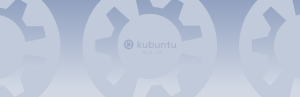 Kubuntu 2604 gear light horiz - Kubuntu 26.04 Wallpapers - Official KDE Plasma Collection
