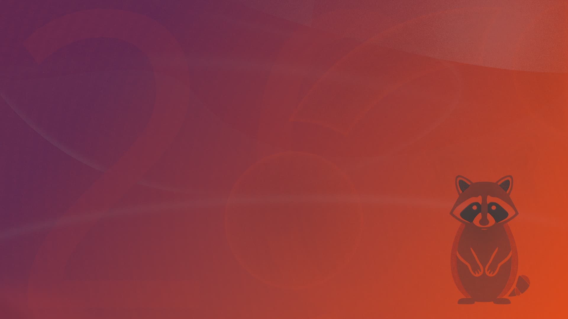 Orange blurd - Ubuntu 26.04 Wallpapers - Official Resolute Raccoon Collection