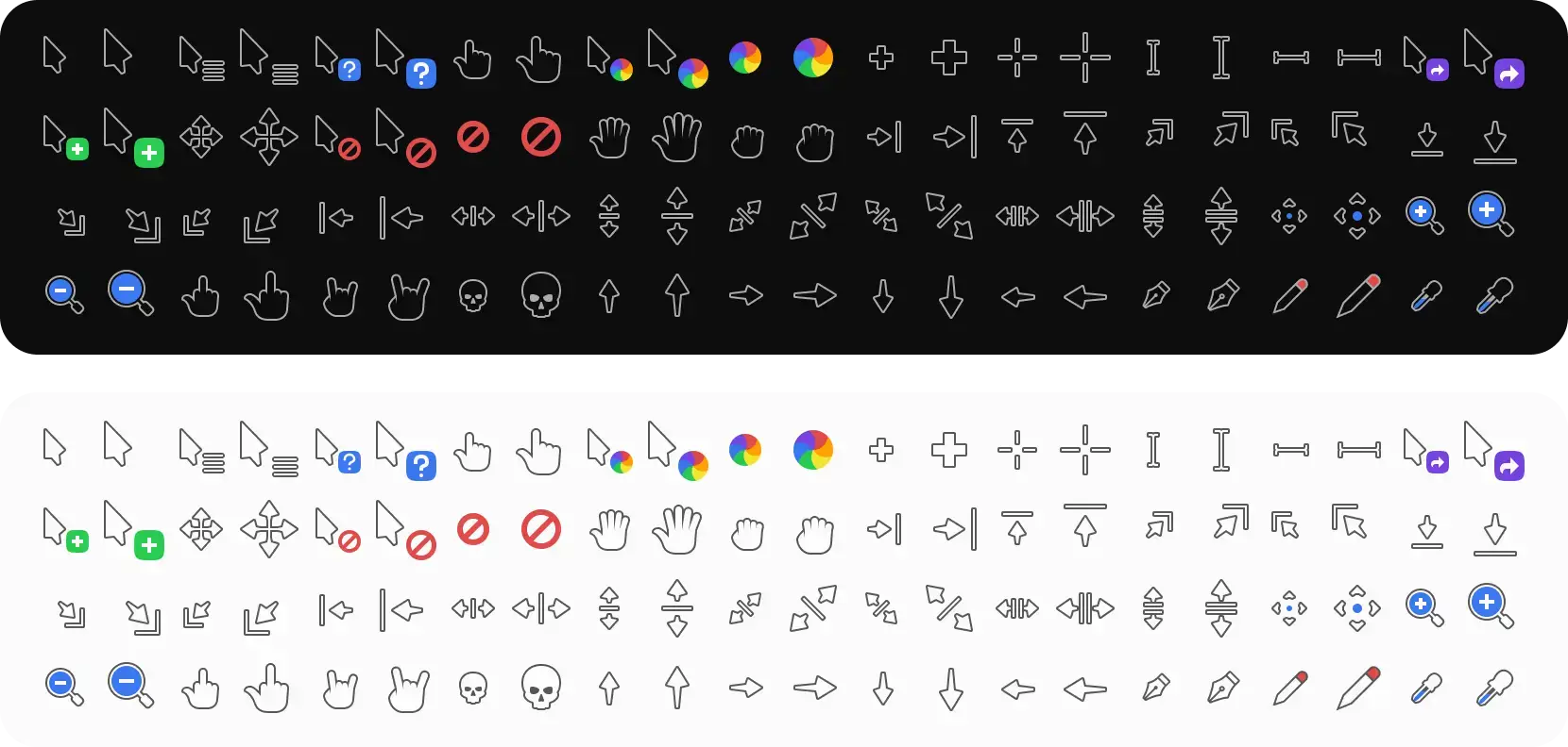 Phinger cursor screenshot - 22 Best Mouse Cursor Themes for Ubuntu in 2026
