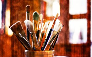 1204 ubuntustudio brushes - Ubuntu Studio 26.04 Wallpapers - Official Collection