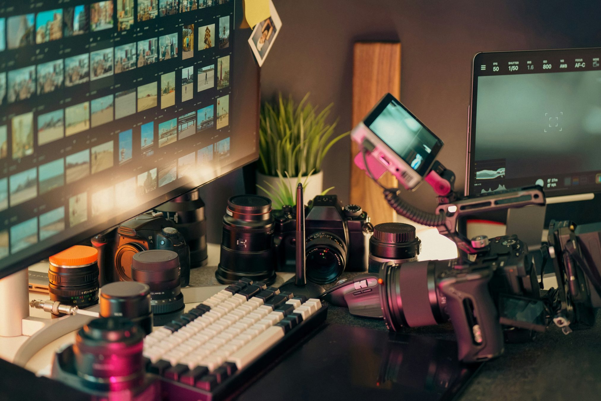 2604 jakub zerdzicki video edit bay - Ubuntu Studio 26.04 Wallpapers - Official Collection