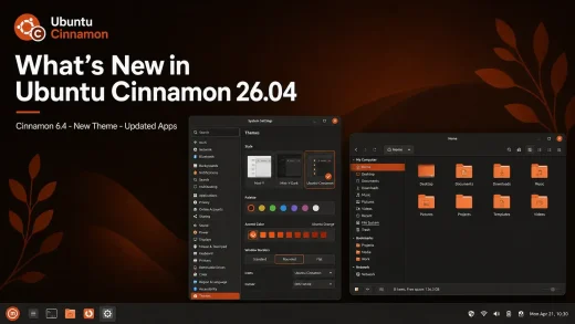 New features in ubuntu cinnamon 26 04 lts cover - What's New in Ubuntu Cinnamon 26.04 - Cinnamon 6.4, X11 Default, New Theme