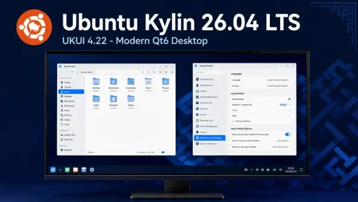 New features in ubuntu kylin 26 04 lts cover - What's New in Ubuntu Kylin 26.04 - UKUI 4.22, Qt6 Desktop, New Features