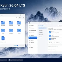 Ukui desktop screenshot