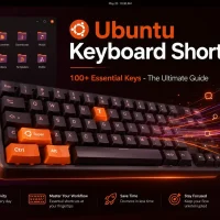 Ubuntu linux keyboard shortcuts cover