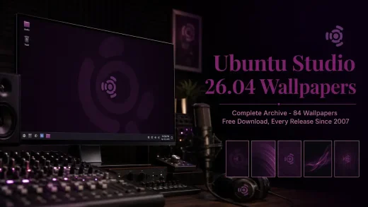 Ubuntu studio 26 04 backgrounds pack cover - Ubuntu Studio 26.04 Wallpapers - Official Collection