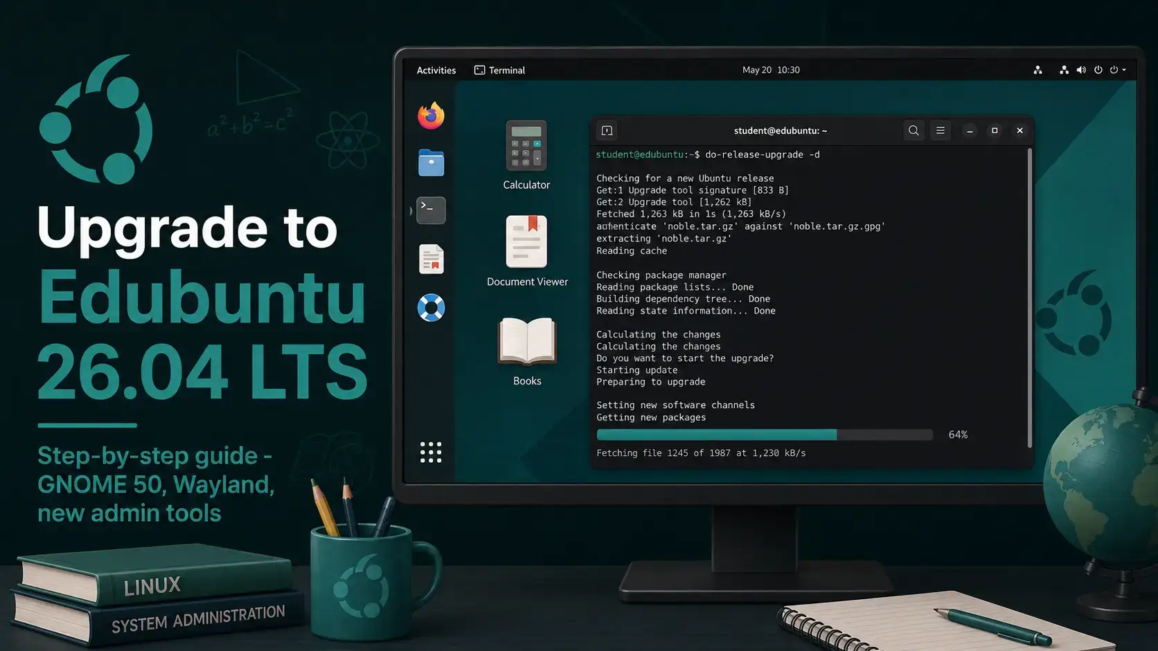 How to upgrade to Edubuntu 26.04 LTS, Step-by-Step Guide