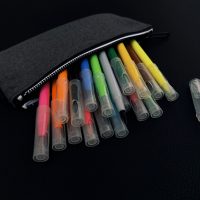 Edubuntu 26.04 anna evans a pouch of markers and pens on a black surface