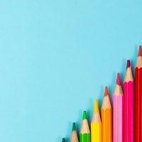 Edubuntu 26.04 tamanna rumee pink yellow green and blue color pencils