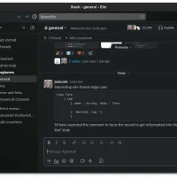 Dark theme slack