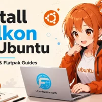 Falkon browser install guide for ubuntu cover