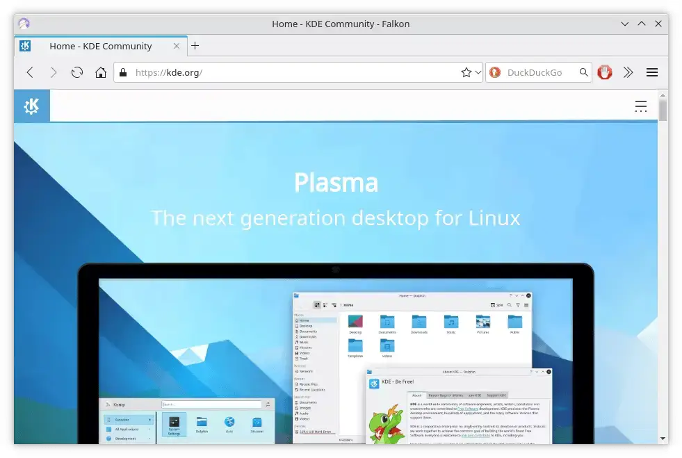 Falkon kde homepage - How to Install Falkon on Ubuntu 26.04 - Complete Setup Guide