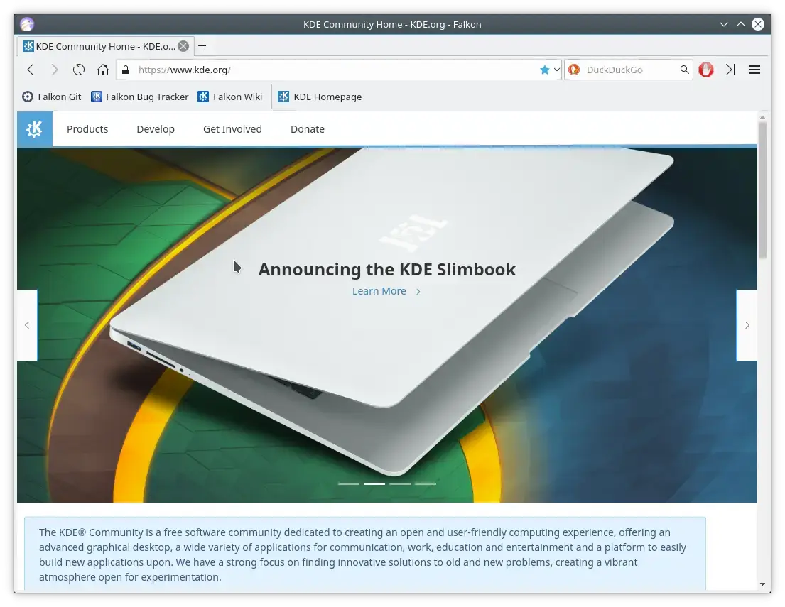 Falkon screenshot - How to Install Falkon on Ubuntu 26.04 - Complete Setup Guide