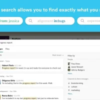 Slack deep search