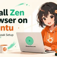 Zen browser installation guide on ubuntu cover