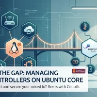Ubuntu core golioth microcontroller iot