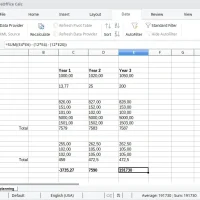 Libreoffice calc screenshot
