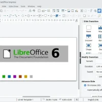 Libreoffice presentation screenshot